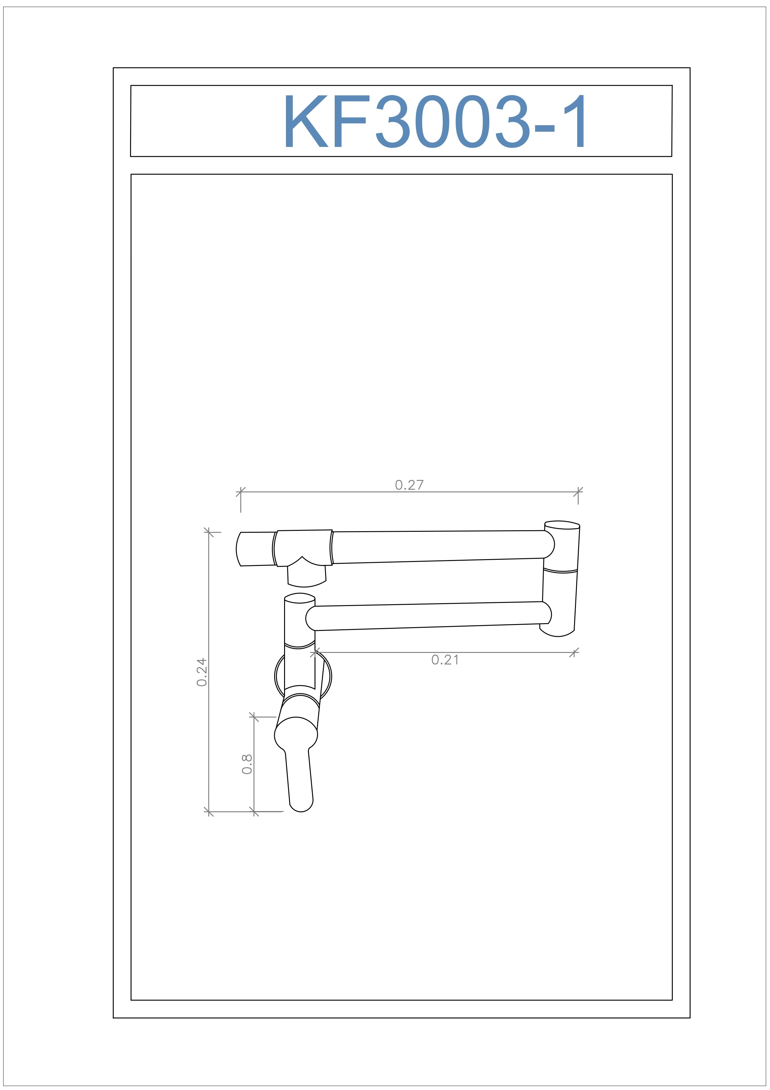 Grifo de Cocina - KF3003-1