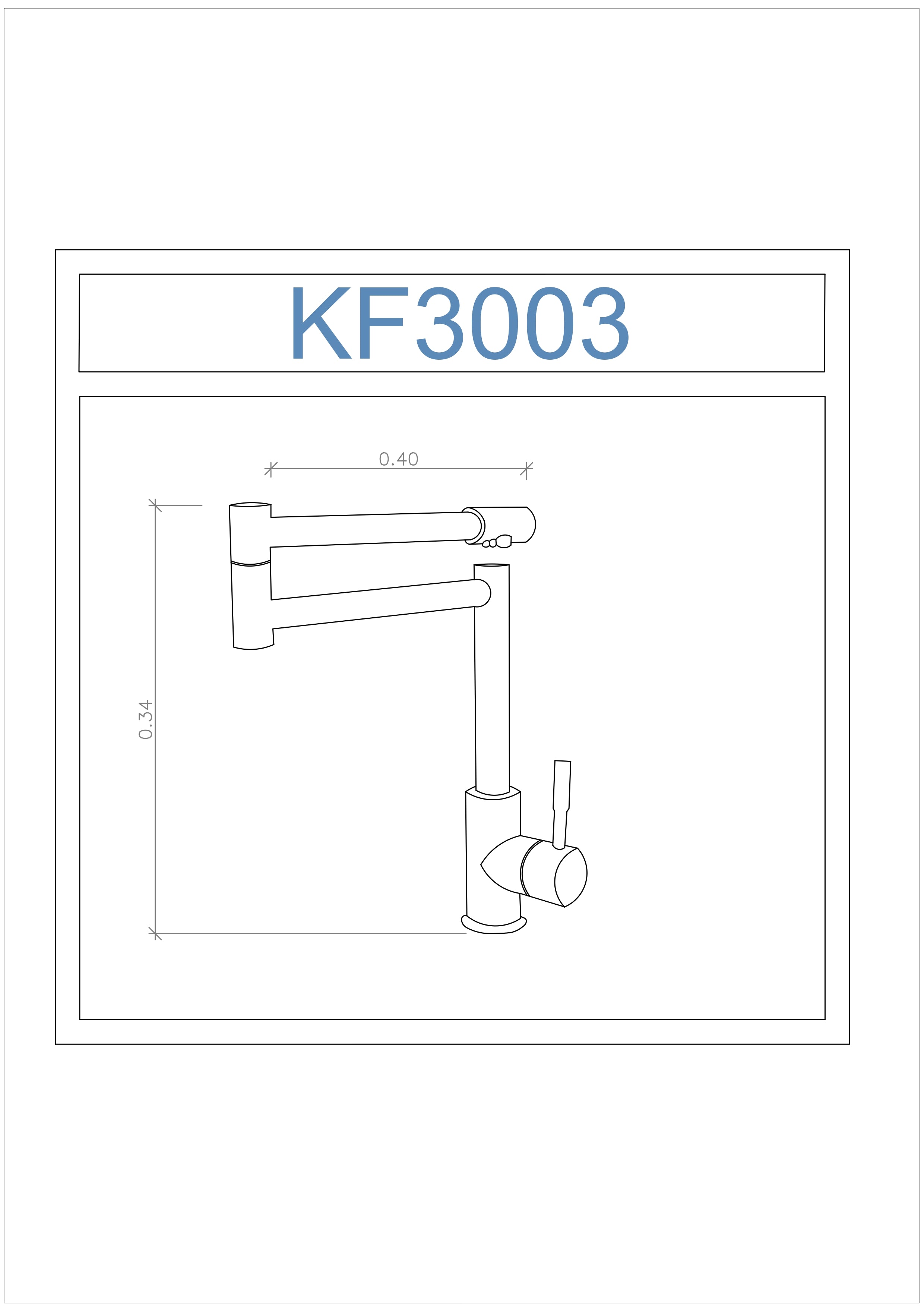 Grifo de Cocina - KF3003