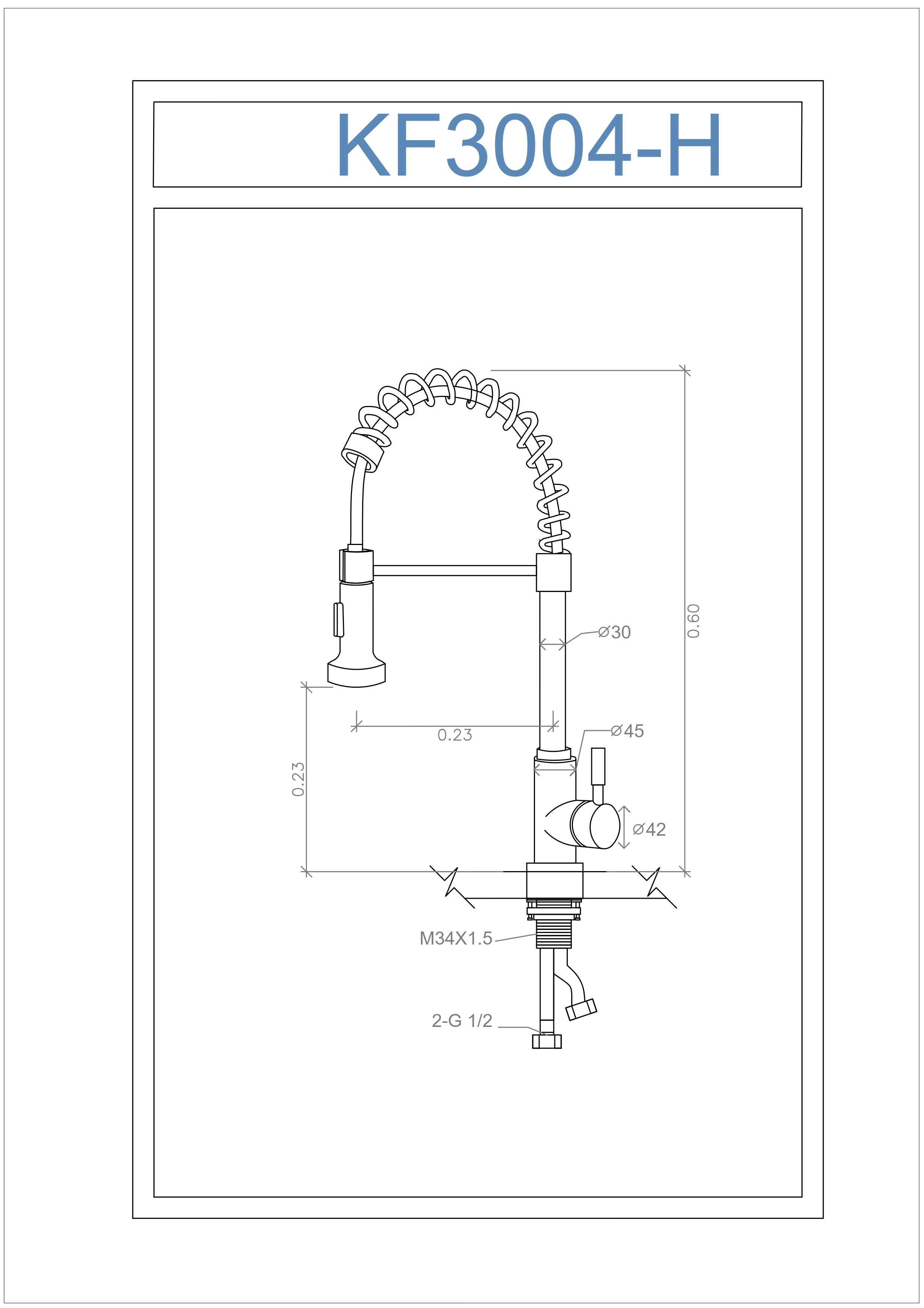 Grifo de Cocina - KF3004H