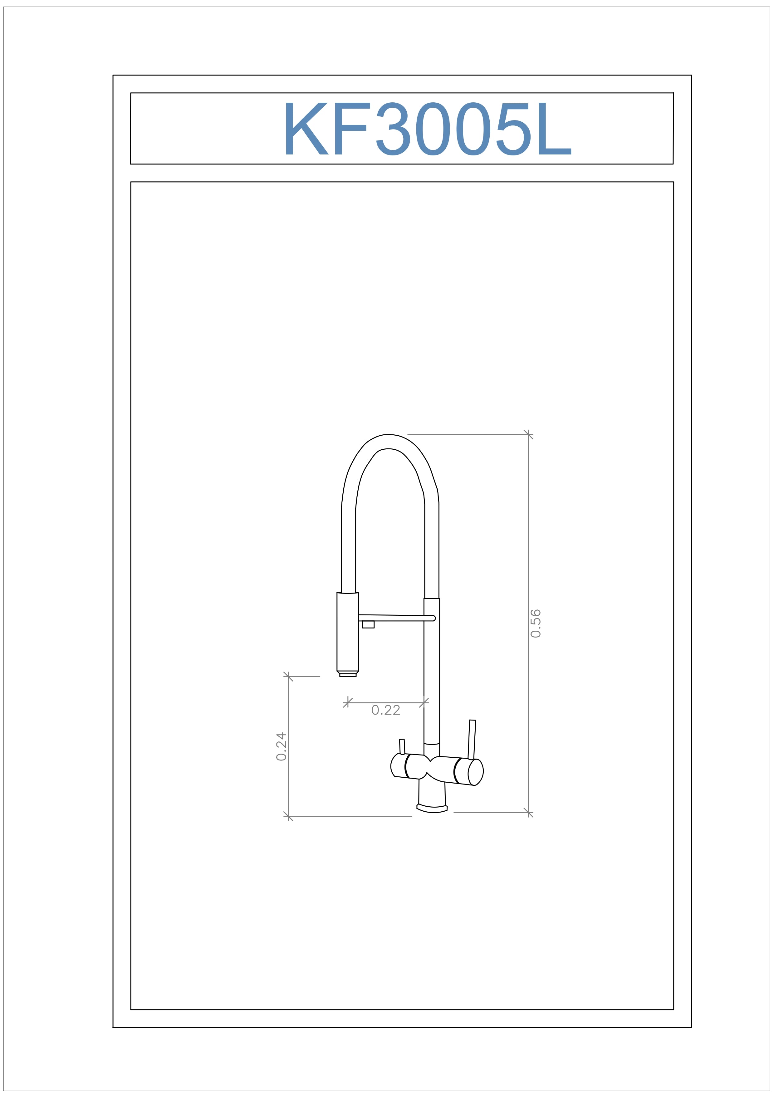 Grifo de Cocina - KF3005L