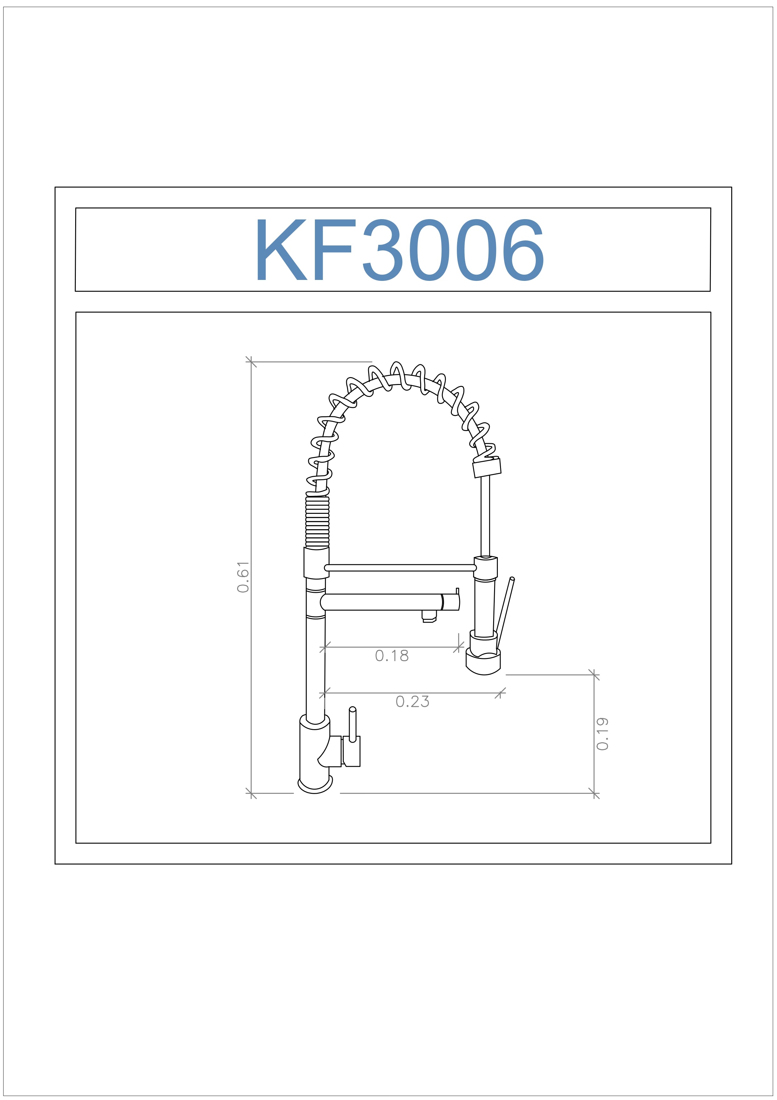 Grifo de Cocina - KF3006
