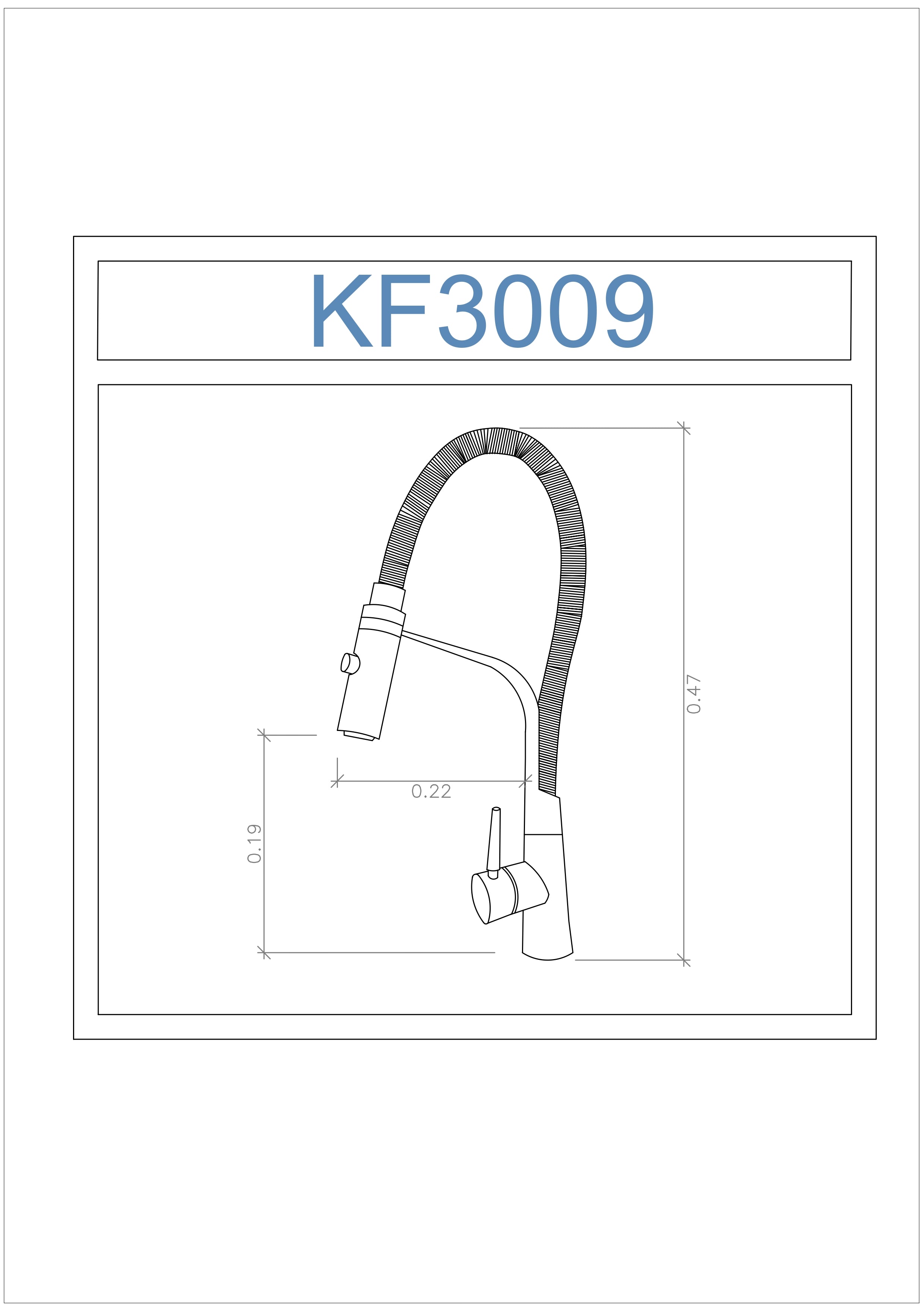 Grifo de Cocina - KF3009