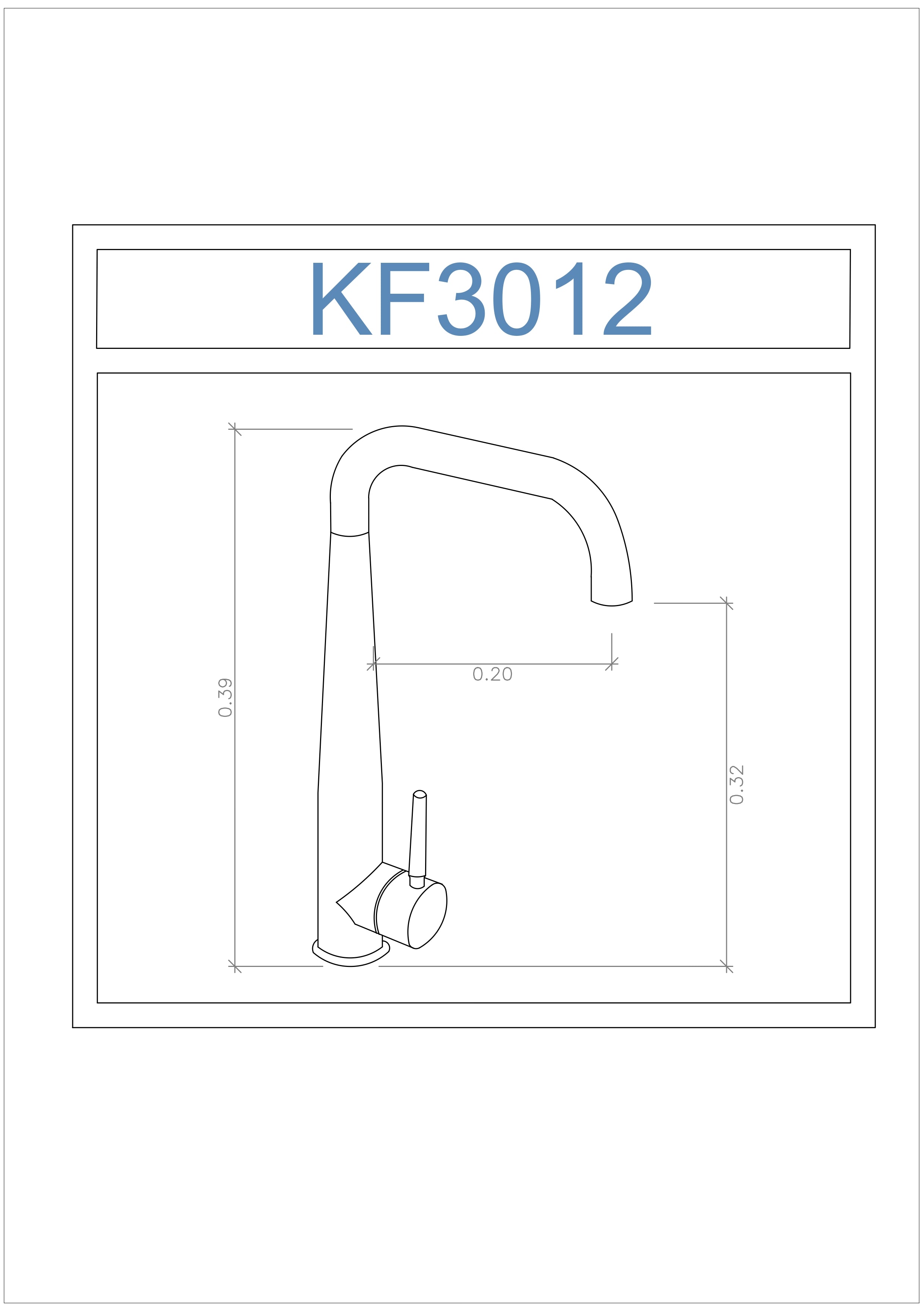 Grifo de Cocina - KF3012