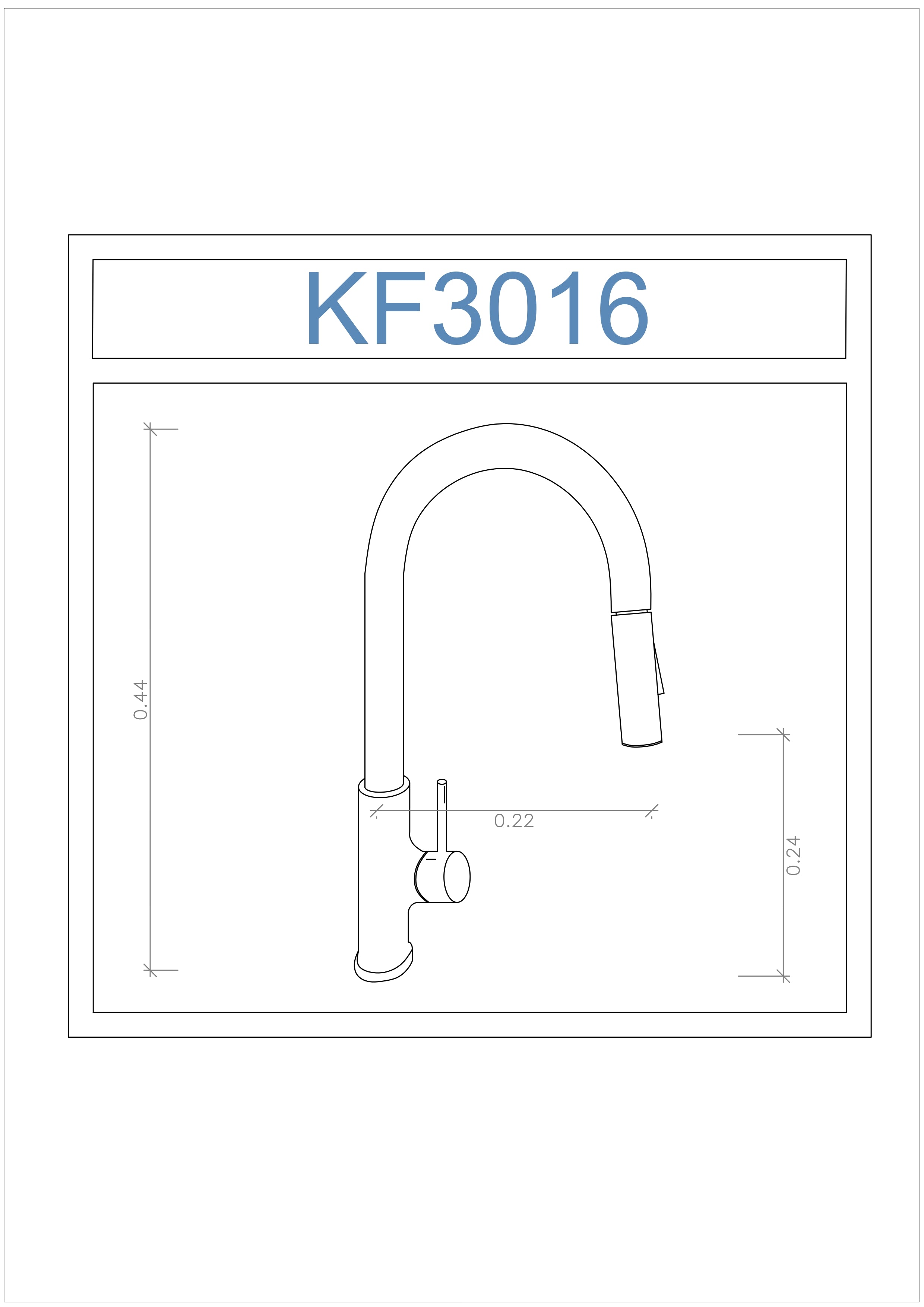 Grifo de Cocina - KF3016