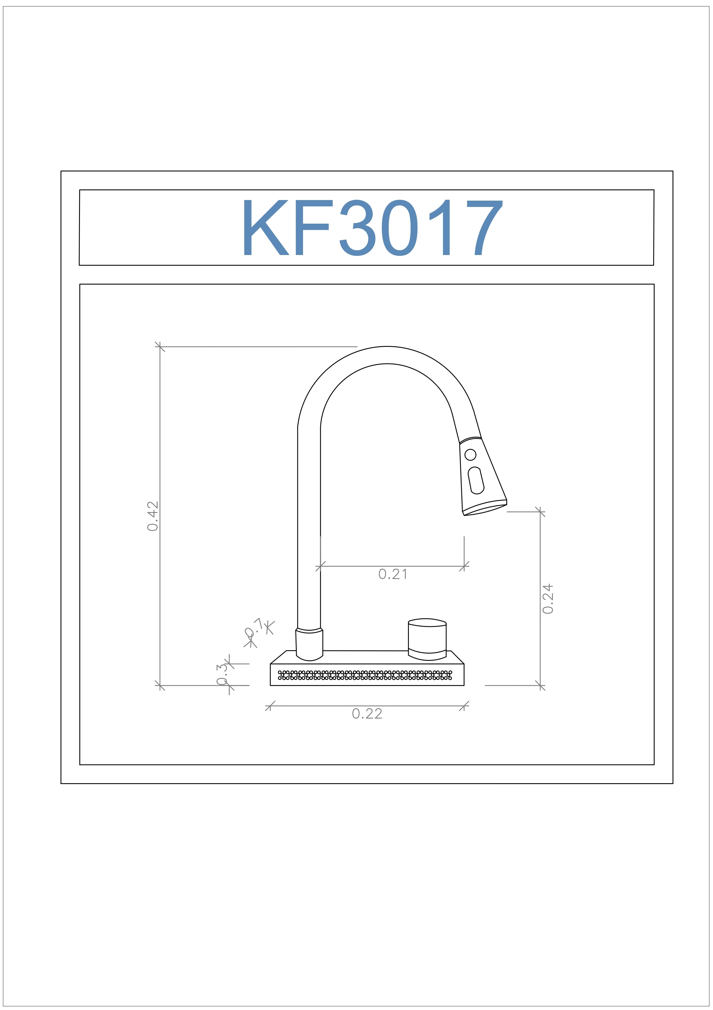 Grifo de Cocina - KF3017