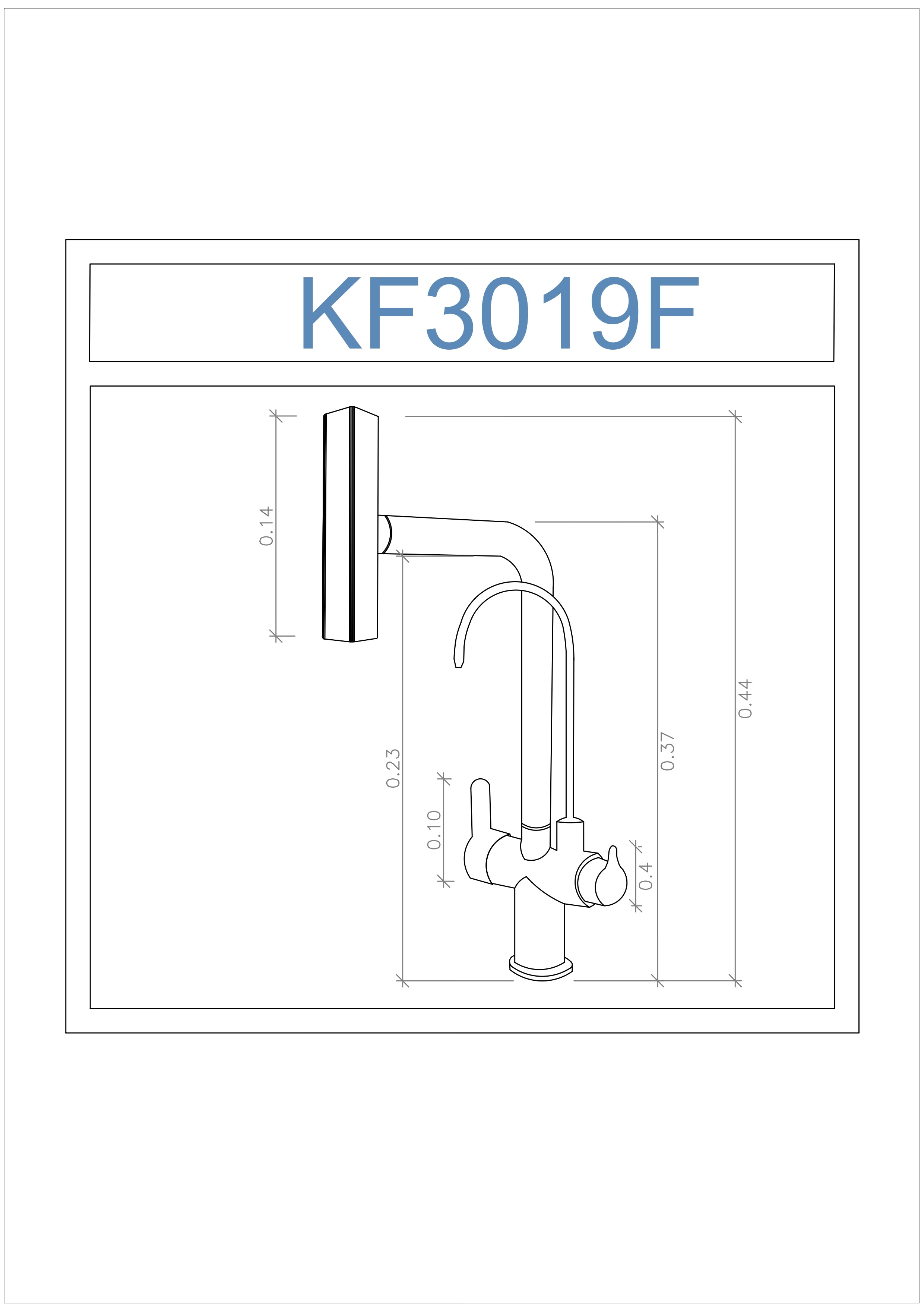Grifo de Cocina - KF3019F