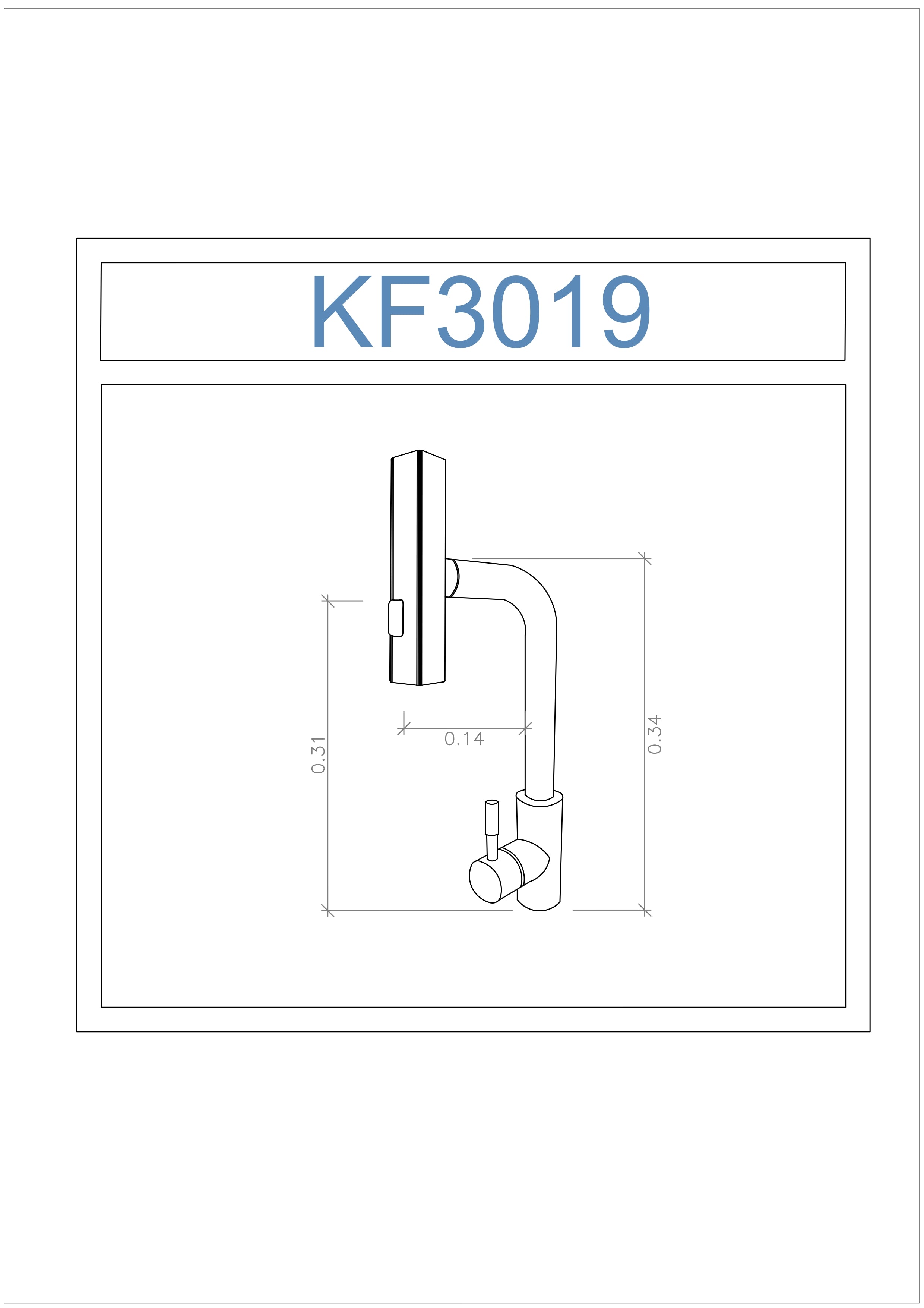 Grifo de Cocina - KF3019