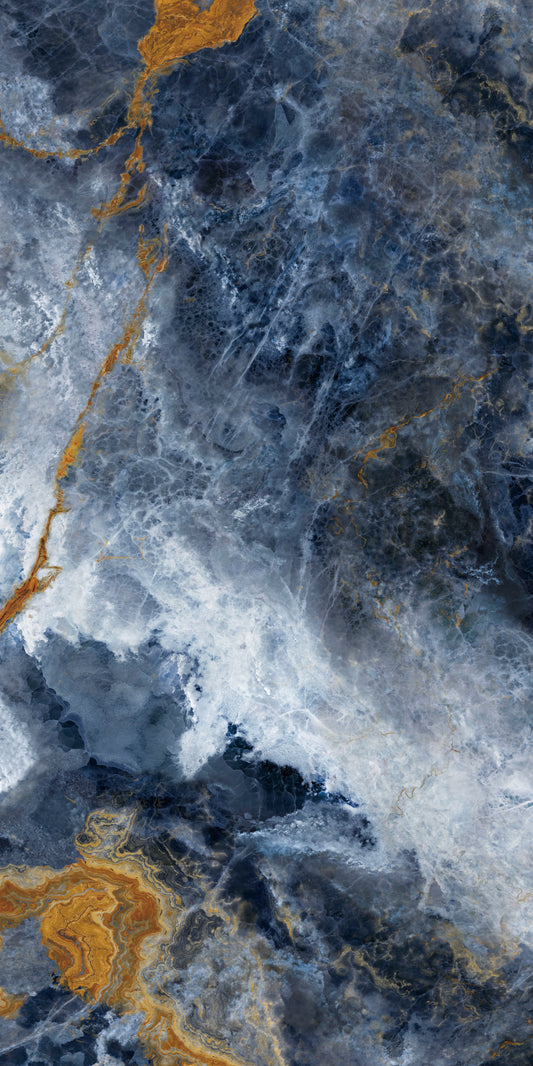 Piedra Sinterizada - Ocean Blue