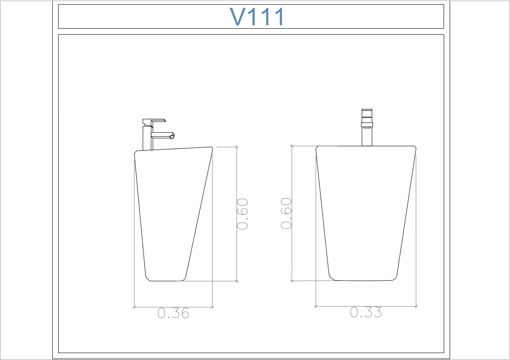 Lavamanos - V111