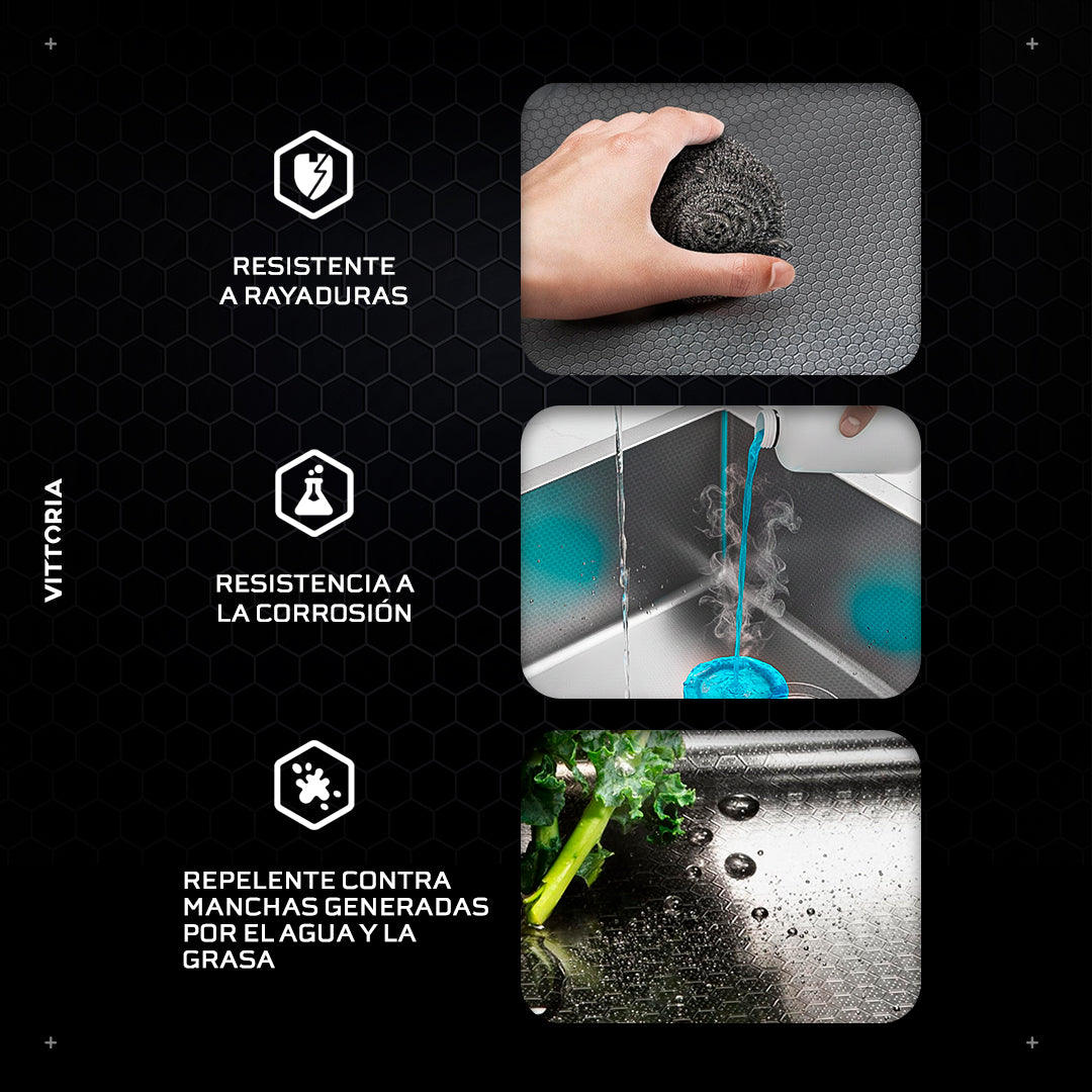 Lavaplatos de Acero Inoxidable SUS304 - KS2006NW